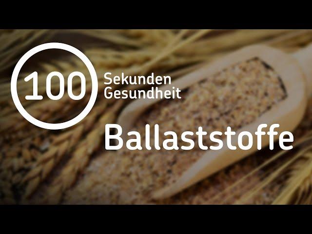 Deshalb sind Ballaststoffe so wichtig | Ballaststoffe und ihre Wirkungen