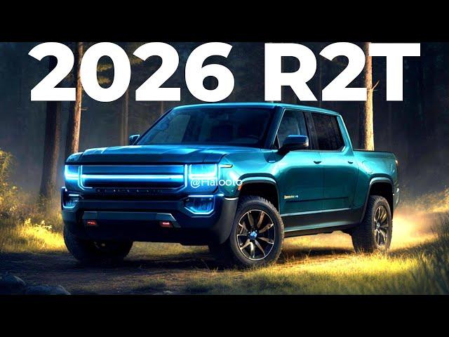 Redesigned 2026 Rivian R2T - Smaller and More Affordable Pickups