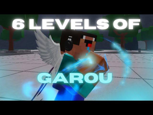 6 Garou Combos in The Strongest Battlegrounds (ROBLOX)