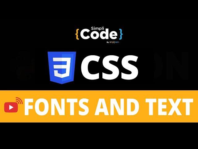 How Fonts And Text | HTML Font Size And Color | HTML Font Style Code | HTML Font Tag | SimpliCode