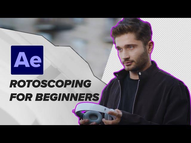 How to Rotoscope in After Effects Using Rotobrush 2.0 | Full Tutorial