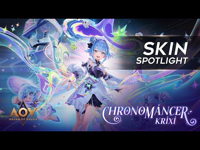 Krixi Chronomancer Skin Spotlight - Garena AOV (Arena of Valor)