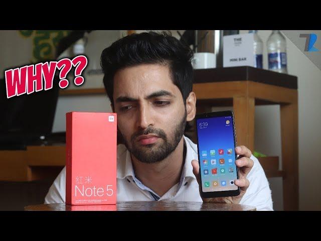 Xiaomi Redmi Note 5 Pro Unboxing (China Variant) - Why Xiaomi Did This???