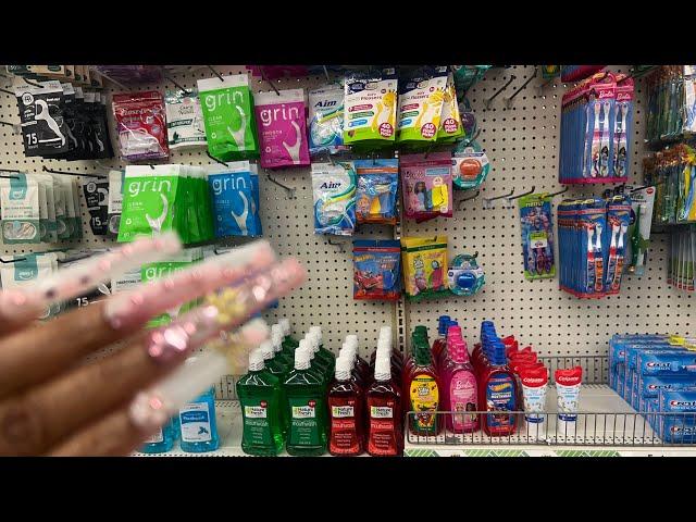 PUBLIC ASMR IN DOLLAR TREE  | Lofi Camera Tapping,Organizing,Tapping Sounds, Scratching &More