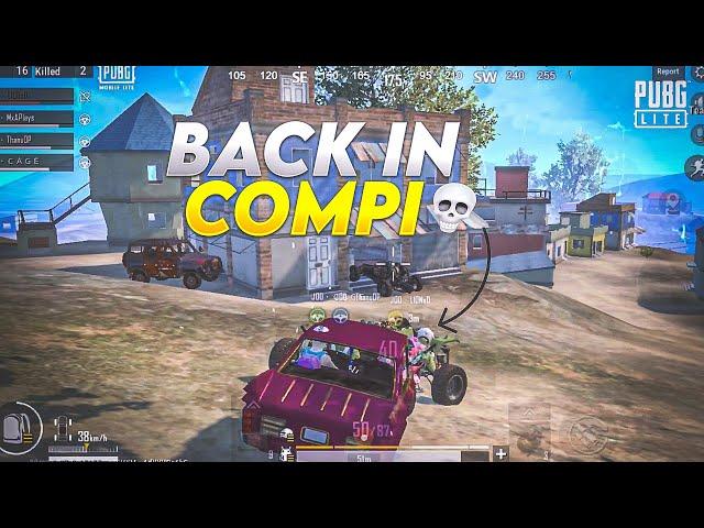  Back In Compi • Pubg Lite Competitive Montage ️ • MOTO x ANSHU