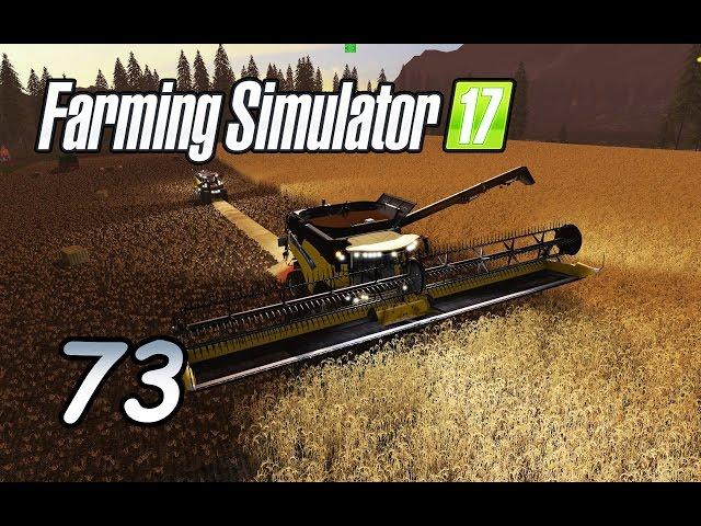 FS17 ● Goldcrest Valley ● Серия 73 - Уборка полей, тюков