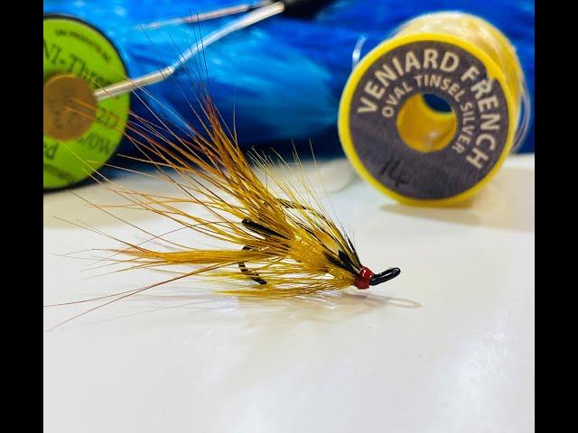 Tying an Irish Shrimp fly, Curry's Gold Variant, with Scott Jackson