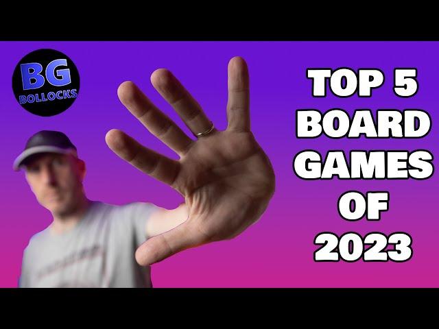 Top 5 Board Games Of 2023