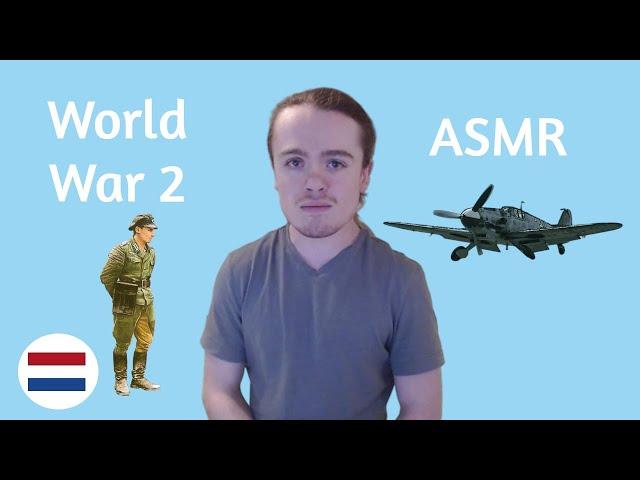 ASMR Kletsen over WW2 met Sounds Nederlands (Dutch) | Chill N Vibe