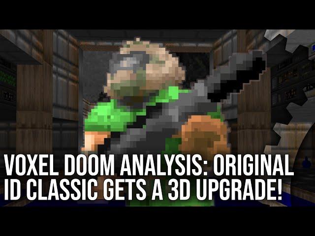 Voxel Doom Tested: id Software Classic Gets A Voxelised 3D Upgrade!