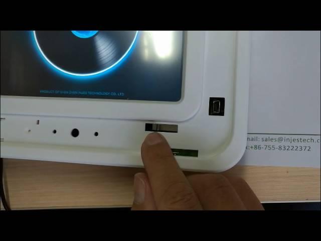 Touch screen Iris Recognition Technology Device Introduction for INJES IR5200D