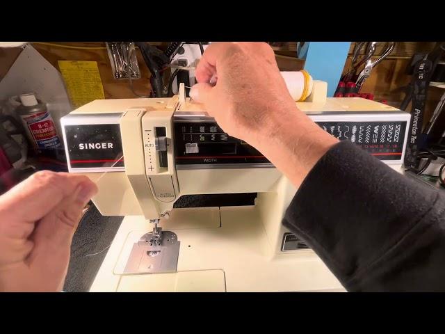 THREAD BUNCHING UP FROM THE BOBBIN-IT ISN’T THREADED CORRECTLY-RAISE!YOUR!PRESSER! FOOT! (Video 469)