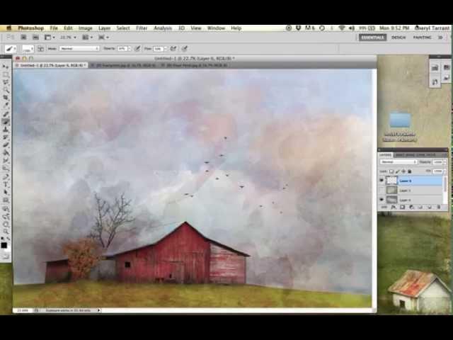 Photoshop Tutorial Adding Textures to Photos