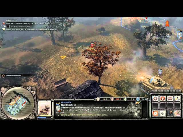 Company of Heroes 2 - Case Blue DLC - Tiger Ace - General Difficulty