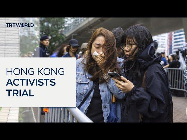 45 pro-democracy activists jailed in Hong Kong’s biggest security trial