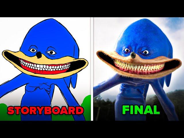 [STORYBOARD vs FINAL] Shin Sonic - Liar (Horror Skunx)