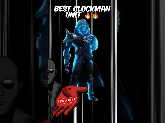 Best Clockman Units in Toilet Tower Defense #shorts #roblox #toilettowerdefense #skibiditoilet #ttd