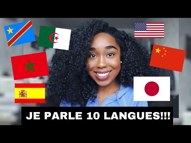 JE PARLE 10 LANGUES AVEC VOUS (avec sous-titres) | FRENCH GIRL SPEAKS 10 LANGUAGES (with subtitles)