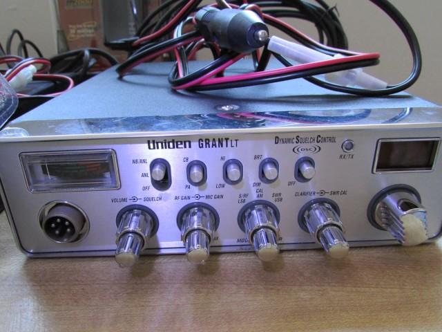 For sale. My almost mint improved CB radio Uniden Grant LT for your VW diesel loyalty card.