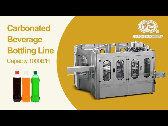 Carbonated Beverage Bottling Line / Carbonated Drink Bottling Machine - Jinrong Machinery