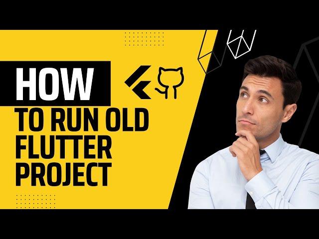 Running Outdated Flutter Projects in 2023 || Flutter Old GitHub Project Run: A Step-by-Step Guide