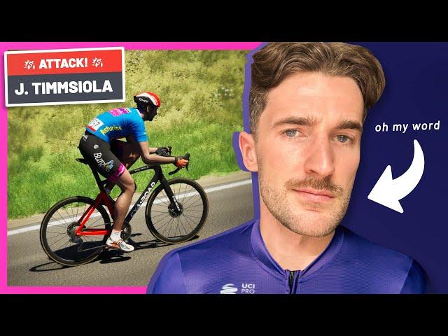 HUGE TIMMSIOLA ATTACK!  #3 - Pro Cyclist Mode on Pro Cycling Manager 25