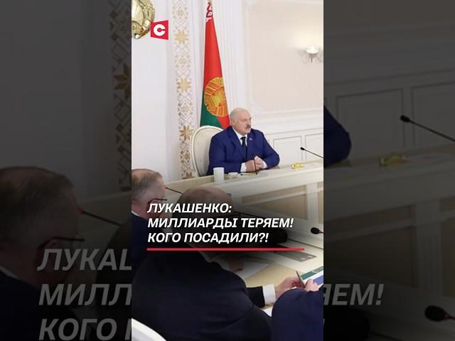 Лукашенко: миллиарды теряем! Кого посадили?! #лукашенко #беларусь #батька