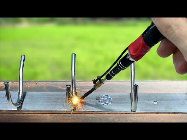 Even Engineer Don't Think Of This! Make 1.5V Battery Simple Welding Machine At Home