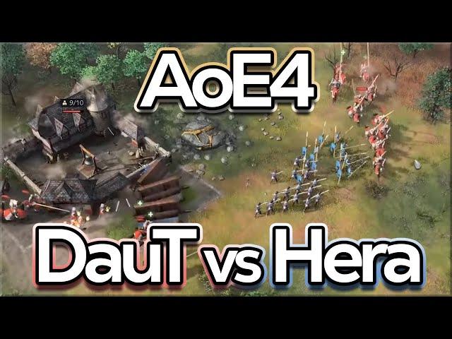 AoE4 Commentary | DauT (Franks) vs Hera (English)