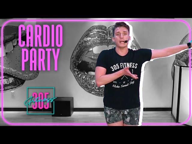 Energetic 15 Minute Dance Cardio Workout Party!  305 Fitness