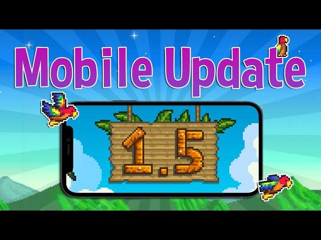 A Guide to Stardew Valley 1.5 for Mobile Players!