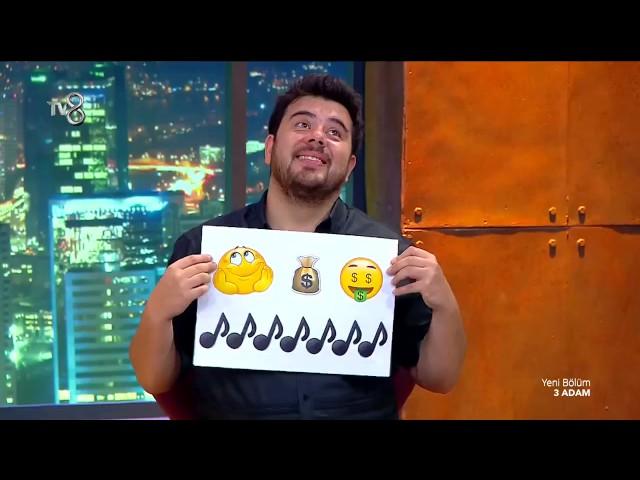 İbrahim ile Danilo; Tuvana, Ece ve Oğuzhan'a Karşı - Emojilerle Anlat | 3 Adam