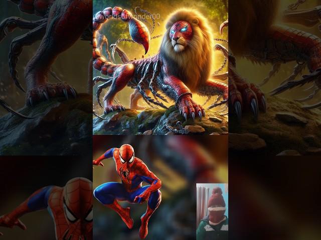 Superheroes as Manticore  Avengers vs DC - All Marvel Characters #marvel #avengers #dc #manticore