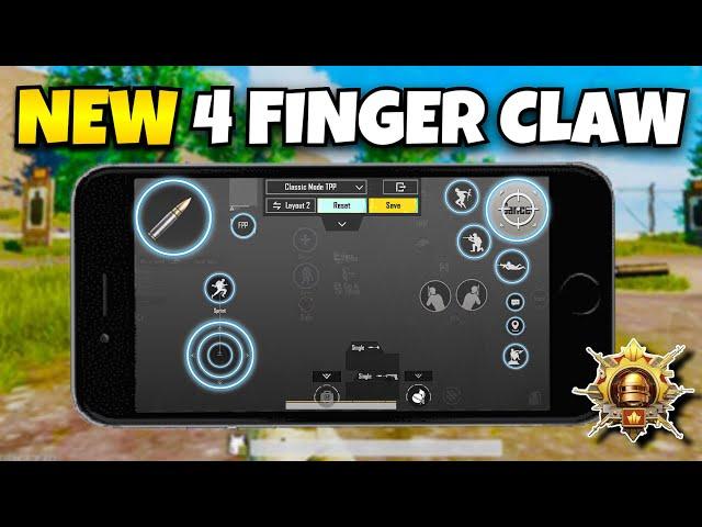 Best claw settings pubg mobile new best 4 finger control settings️copy and use the layout