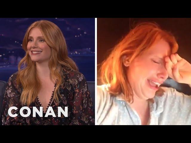 "Black Mirror" Gave Bryce Dallas Howard A Nervous Breakdown | CONAN on TBS