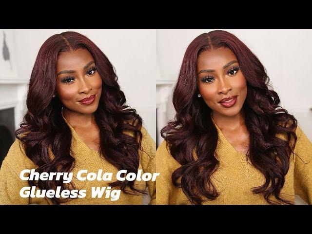 NEW Cap Construction | 3D GLUELESS MAX | Side Part | Cherry Cola Color | RPGSHOW