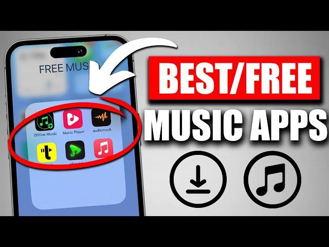 Top 3 Best FREE Music Apps For iPhone/Android (2024) - Offline Music