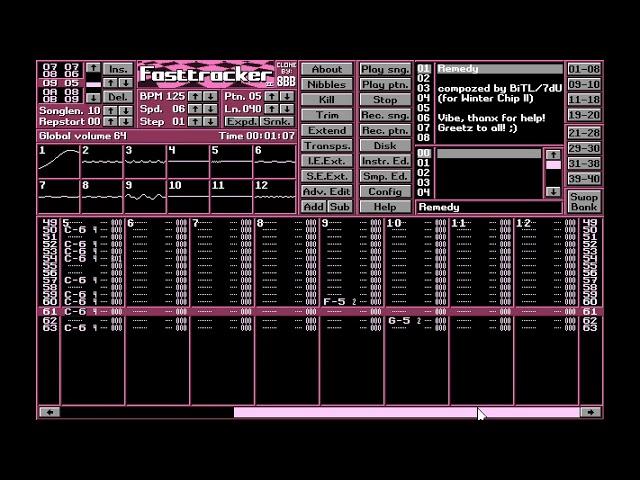 "Remedy" by bitl/7dump (FastTracker II)