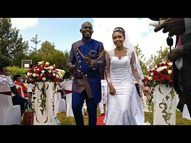 Kajim Gukena Fm weds Silvana in A Beautiful wedding.