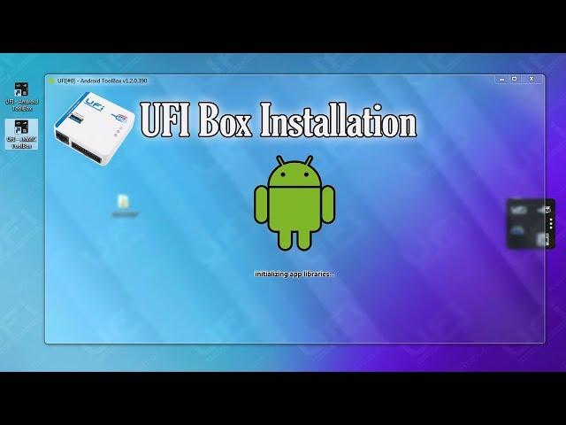 How to start with UFi Box  EMMC service tool - Installation