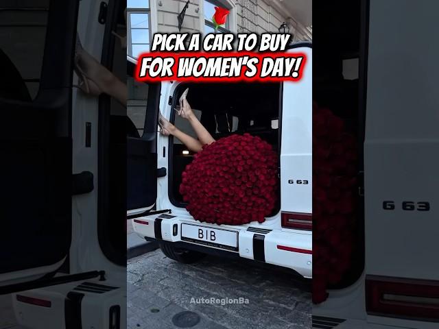 Pick a Car to Buy for Women’s Day!  #shorts #car #automobile #womensday