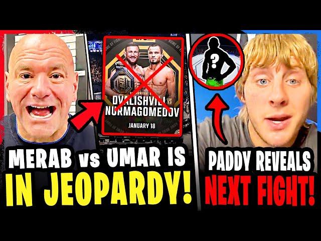 CONCERNS RISE for Merab Dvalishvili vs Umar Nurmagomedov being CANCELLED! Paddy Pimblett, UFC 311