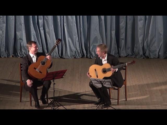 Dimitri Lavrentiev & Sergei Kravzov plays "Bossa Nova" by Alfonso Montes & Irina Kircher (2013)