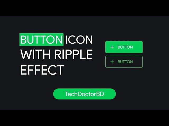 Android Add Button Design With Ripple Effect - Android Material Button Design With Ripple Effect