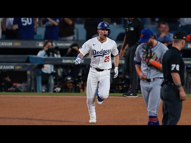 Tommy Edman is FEELING IT! He homers and has ALL 4 Dodgers RBI in NLCS Game 6!