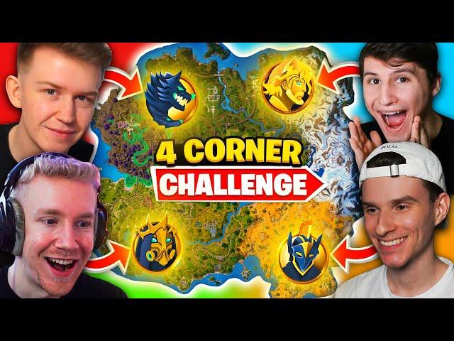 Die 4 CORNER BOSS CHALLENGE in Fortnite Chapter 5 