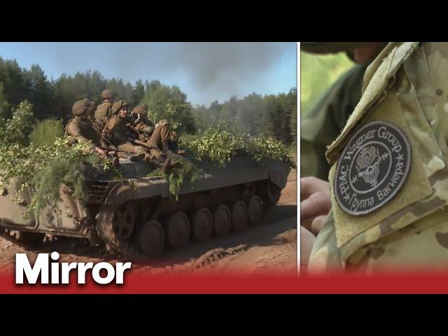 Russian Wagner fighters continue to train Belarusian military