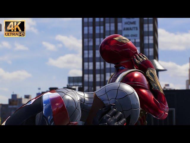 Iron Spider Suit & The Prowler Vs Sandman (NG+) - Marvel’s Spider-Man 2 PS5 Pro Gameplay (4K60FPS)