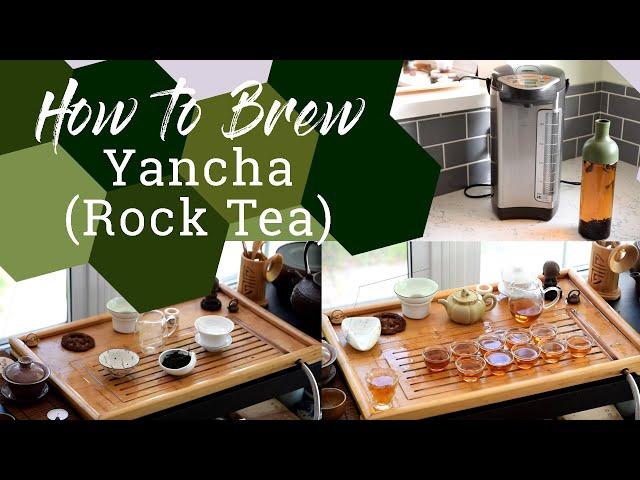 How to brew Wuyi Yancha (Rock Tea) | Rou Gui Oolong | Chinese Tea Gongfu Tea Steeping | ZhenTea