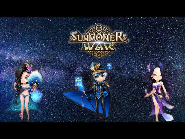 Ultimate Luer| Lydia| Praha| Helena Team combination in RTA - Summoners War